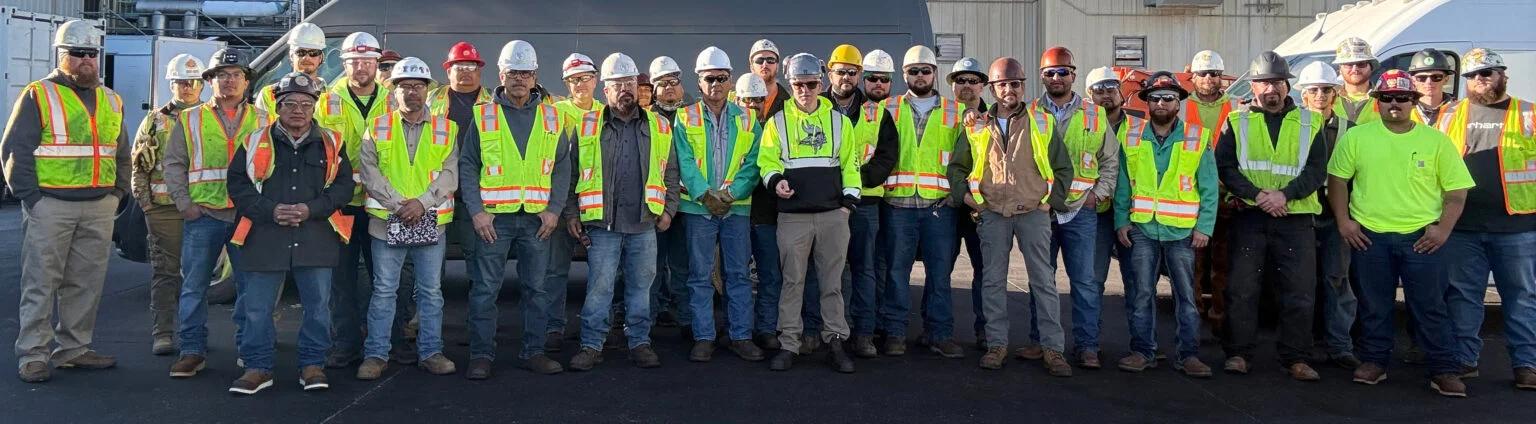 IR Pros refrigeration experts and engineers in industrial facility